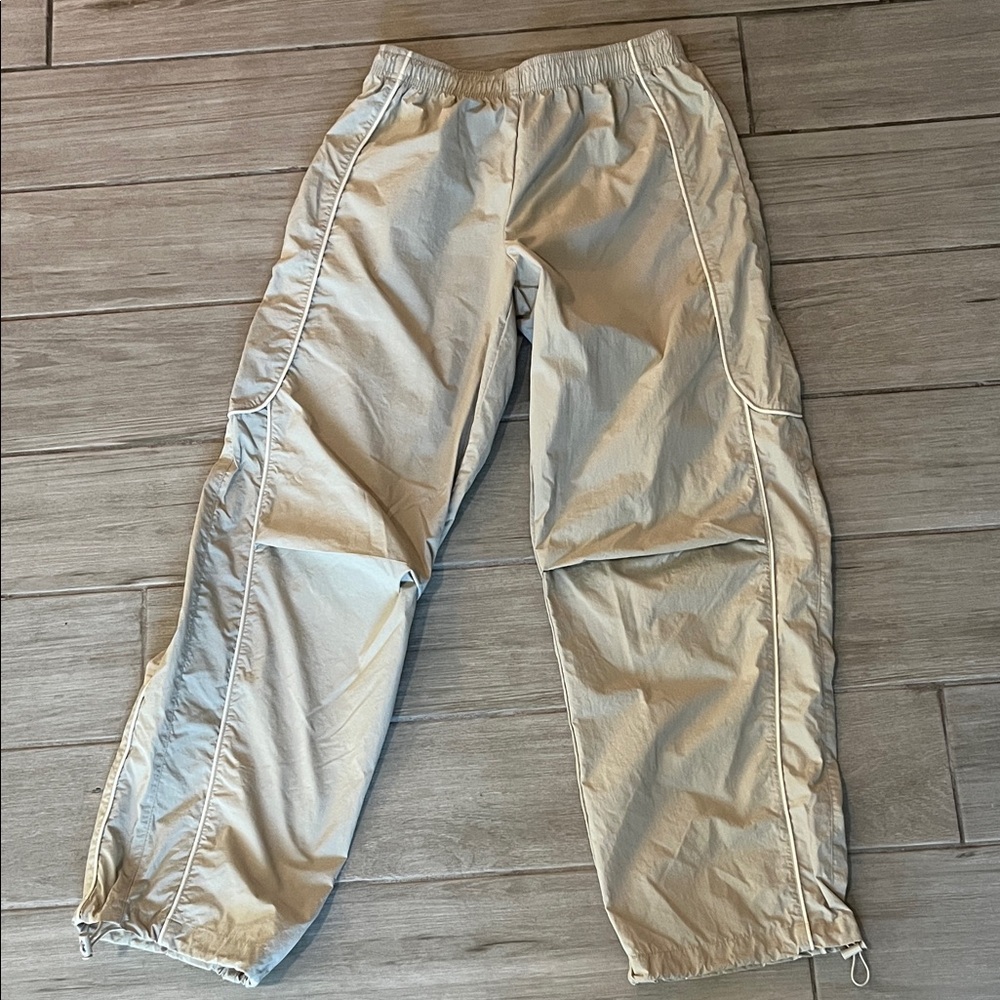 Women’s Tan Parachute Pants